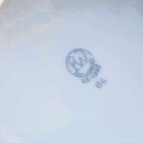 Cobalt Blue Gold Gilded Porcelain Vase W/Hand Painted Dragons RW Rudolf Wachter - Picture 11 of 11